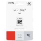 Smart Buy 128 GB micro SDXC Class 10 PRO UHS-1(U3) R/W:90/70 MB/s (  SD)